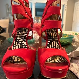 Charolette Russe Red Heels